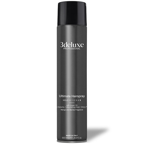 3deluxe Professional Ultimate Hairspray Extreme Hold 500ml